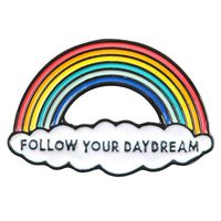 Enamel Pin Brooch Rainbow