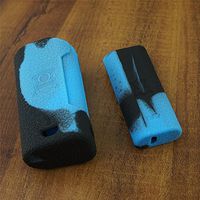 ModShield for Eleaf iCare Mini 320mAh & PCC 2300mAh Silicone Case ByJojo Cover Wrap Sleeve Shield (Blue/Black Set)