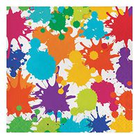Creative Converting 317267 16-Count Paper Lunch Napkins, Art Party, One size, Multicolor
