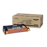 Xerox 113R00725 Phaser 6180 Toner Cartridge (Yellow) in Retail Packaging