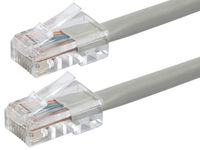 Buhbo 5 ft CAT 5E UTP Ethernet Network Non Booted Patch Cable, Gray