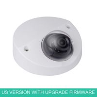 LINOVISION Wedge Camera OEM IPC-HDBW4431F-AS-S2 4MP IR Mini Dome Camera Built-in Mic 2.8mm Lens Hockey Puck Network Camera US Version Upgradable Firmware H.265+ Plug-n-Play with Dahua NVR