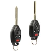 Key fits 2012-2017 Subaru Forester Impreza Legacy WRX Sti XV Keyless Entry Remote 2013 2014 2015 2016 (CWTWBU811, 4D-82), Set of 2