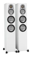 Monitor Audio Silver 300 Floorstanding Speaker Satin White Pair