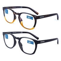 Computer Reading Glasses Blue Light Blocking Glasses Women 2 Pack(+3.5)