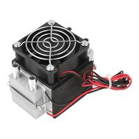 12V 240W 2 Core Semiconductor Refrigeration Thermoelectric Peltier Cooler DIY Air Cooling System