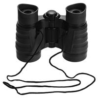 uxcell Toy Binoculars 4X30 Compact Foldable Binoculars Shock Proof Black with Neck Strap for Bird Watching Hiking Camping
