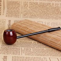 MAYBAO Tobacco Pipes Straight Smoking Pipe Simple Pipes Variety of Styles (pipe1) (pipe3)