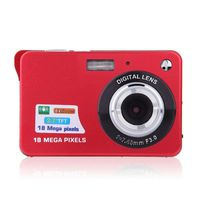 Yirind 18 Mega Pixels 2.7" LCD Rechargeable HD Digital Camera,Video Camera Digital Students Cameras,Indoor Outdoor for Adult/Seniors/Kids,Red