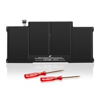 Amanda New Replacement Laptop Battery for MacBook Air 13 inch A1369 A1466 (2017, Early 2015, Early 2014, Mid 2013, Mid 2012, Mid 2011, Late 2010) fits A1377 A1405 A1496