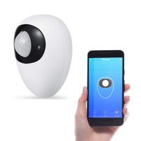 Wasserstein Smart Motion Sensor - Home and Driveway Movement Detection with Automatic Alerts on Your Smartphone (1-Pack)