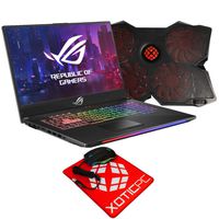 ASUS ROG Strix Scar II GL704GV-DS74 Enthusiast (i7-8750H, 16GB RAM, 2TB NVMe SSD + 1TB SSHD, NVIDIA RTX 2060 6GB, 17.4" Full HD 144Hz 3ms, Windows 10) VR Ready Gaming Laptop