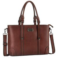 ZMSnow Laptop Bag,Spacious Tote Bag Fits Up to 15.6 Inch Laptop for Women Work Business School Travel