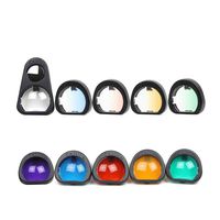 WOGOZAN Color& Gradient Color ens Filter Set for Fujifilm Instax Mini 90 Instant Film Camera, 10 Piece