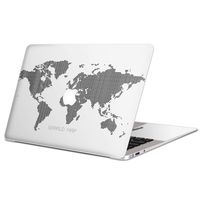 igsticker Ultra Thin Premium Protective Body Stickers Skins Universal Decal Cover for MacBook air 2008-2017(Model A1369/A1466) 012961 World map　map