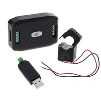 OTGO AC 100A 80～260V Voltage Current Energy Hz Power Factor RS485 Modbus Modbus Electronic Energy Module with CT + USB