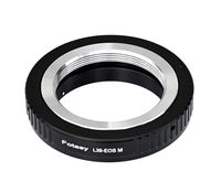 Fotasy Leica M39 Lens to Canon EF-M Mount Adapter, M39 EFM, M39 EOS M Adapter, EFM M39, fits Leica M39 39MM L39 LTM Lens & Canon EF M Mirrorless Cameras M1 M2 M3 M5 M6 M6 Mark II M10 M50 M100 M200