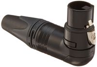 Neutrik NC3FRX-BAG 3-Pin R/A F Cable MT XLR, Black