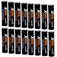 Xtech AAA Ultra High-Capacity 1100mah Ni-MH Rechargeable Batteries (16 Pack)