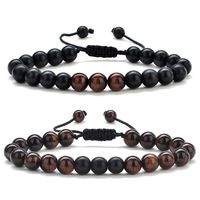 Gifts for Mens Bracelet Tiger Eye - Blue Tiger Eye Matte Agate Mens Bracelet Beads Anxiety Yoga Bracelets for Women, 8mm Natural Stone Mens Bracelet Husband Gifts, Gifts for Coworkers, Papa Gifts
