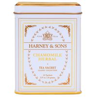 Harney & Sons Chamomile Herbal Tea, Classic Tin, 20 Sachets, white