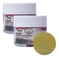 Edible Luster Dust Shiny Gold - 2 Pack