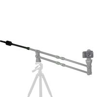 IMORDEN Carbon Fiber Tail Rod with 1kg/2.2lbs Counterweight Balance Weight x3 for Mini Jib Arm Camera Crane