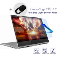 Lenovo Yoga 730 Screen Protector 13.3 Inch, Anti Glare Anti Blue Light Screen Filter Protector Eye Protection Blue Light Blocking for 13.3" Lenovo Yoga 730 2-in-1 Laptop with Webcam Cover