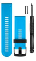 Garmin Replacement Watch Bands - Blue Silicone