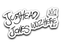 95Vibes Jughead Jones was Here - Riverdale Inspired Vinyl Decal Sticker 3''x4''