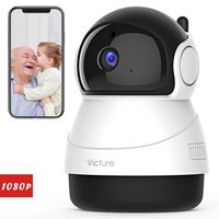 Victure 1080P Baby Monitor with WiFi Camera FHD Indoor Wireless Surveillance Security IP Camera with Motion Detection Night Vision 2-Way Audio Cloud Storage for Baby/Elder/Pet Monitor with Camera