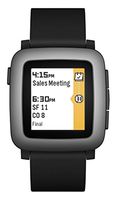 Pebble Time Smartwatch - Black (Renewed)