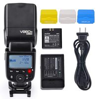 Godox V860N I-TTL 1/8000S Li-ion Camera Speedlite Flash for Nikon DSLR Cameras with 2000mAh Battery +3 pcs Mcoplus Diffusers