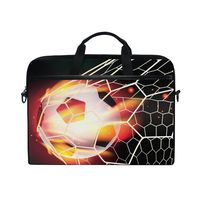 MRMIAN Golden Musical Note Piano 15 inch Laptop Case Shoulder Bag Crossbody Briefcase Messenger Sleeve for Women Men Girls Boys with Shoulder Strap Handle, Back to School Gifts for Her Him (Multi6)