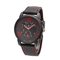 Zippem Men Quartz Wrist Watch Fashion Pointer Round Dial Silicone Band Student Watch Smart Watches