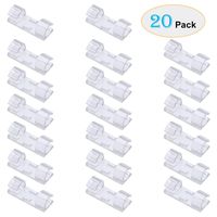 Cable Clip - Wire Holder - Cord Clip, BAILIDA 20 PCs Adhesive Cord Hooks for Cable Management (Transparent)