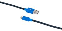 Blackweb 10 ft. Sync & Charge Cable with PS4 Braided Micro USB Connector