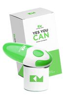 Electric Can Opener: Kitchen Mama Portable Battery Powered Automatic Smooth Edge Can Opener, Ergonomic Can Openers for Seniors with Arthritis, Best Can Opener for Home and Professional Chefs -Teal