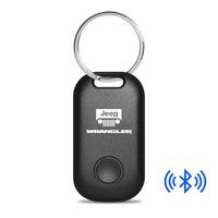iPick Image for - Jeep Wrangler Bluetooth Smart Remote Key Finder Black Key Chain Tracking Device Work with Cell Phone