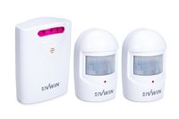 4VWIN driveway alarm provides a convenient and economic way to alert you the moment when someone is approaching your home