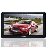 GPS Navigation for Car/Truck, Jimwey 8GB 256MB GPS Navigation for Car, Capacitive Touch Screen Pre-Loaded US/CA/MX Maps, Camera Alerts, Lifetime Free Map Updates (2019 Latest Maps)