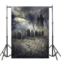 Goodtrade8 Clearance Photography Background- 3x5FT Pumpkin Halloween Decorations Backdrops Vinyl Lantern Lightweight Background Party Scene Design,150x90cm (Multicolor G)