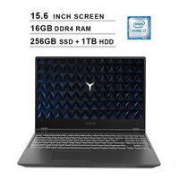 Lenovo 2019 Legion Y540 15.6 Inch FHD IPS Gaming Laptop (9th Gen Intel 6-Core i7-9750H up to 4.5 GHz, 16GB RAM, 256GB PCIe SSD + 1TB HDD, Nvidia GeForce GTX 1660 Ti, Bluetooth, WiFi, HDMI, Windows 10)