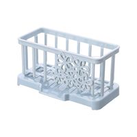 Shelf Practical Sponge Drain Shelf Holder Rack Kitchen Bathroom Storage Basket Tool
