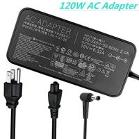 120w 19V 6.32A Laptop Charger Compatible ASUS ROG GL502VT GL502V GL502 GL502VT-DS71 Gaming Laptop ADP-120ZB BB, ADP-120RH B, PA-1121-28, A15-120P1A, N120W-02 Series Laptops