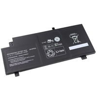 Fully 11.1V 41Wh VGP-BPS34 Laptop Battery Compatible with Sony Vaio Fit 15 Touch Vgp-bps34 Vgp-bpl34 Svf15a1bcxs Svf15a1dpxb
