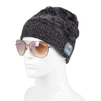 Bluetooth Beanie Headset, Wireless Stereo Microphone Headphone Winter Hat (EPA20D)