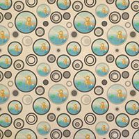 Cat Fishing Kraft Present Gift Wrap Wrapping Paper