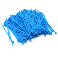 Yootop Blue Nylon Cable Ties 3.9" Long 500 Pcs