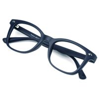 VisionGlobal Blue Light Blocking Glasses for Computer Reading or Gaming, UV 400 Anti Glare Lenses Help Reduce Eye Strain and Fatigue, Men and Women Frame, x1.00 No Magnification